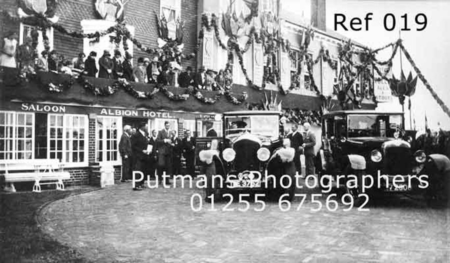 Ref 019 Prince George at Royal Albion Hotel after opening The Esplanade 30th July 1930