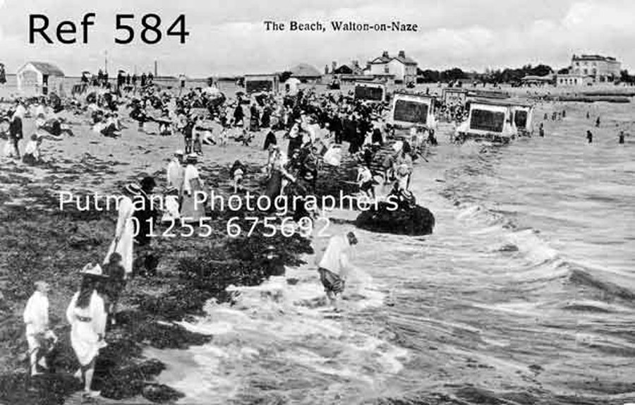 Ref 584 Albion Beach c 1905