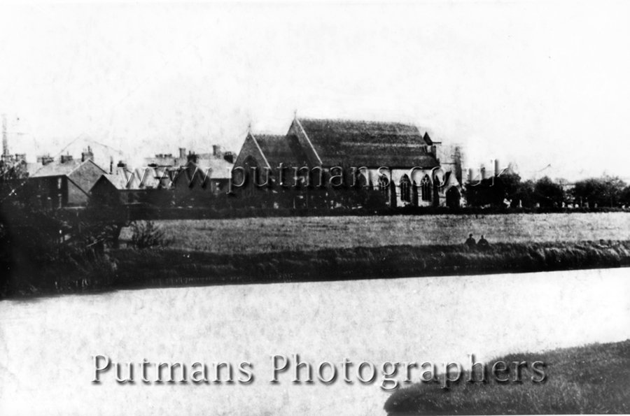 Ref 148 All Saints Church Before tower built - from Mill Lane