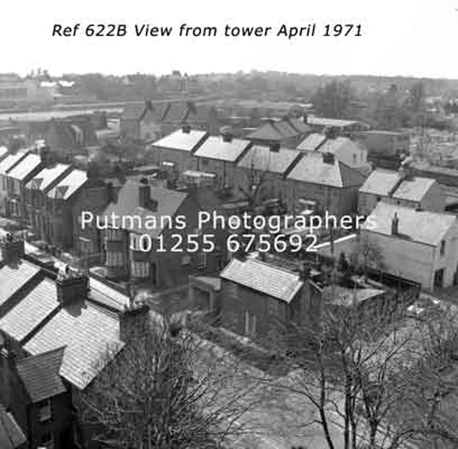 Ref 622B View from Church Tower April 1971