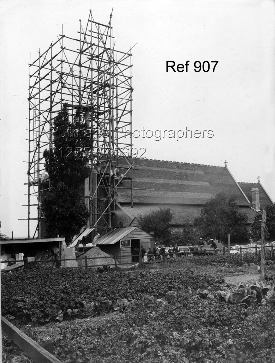 Ref 907 All Saints Church Building the tower