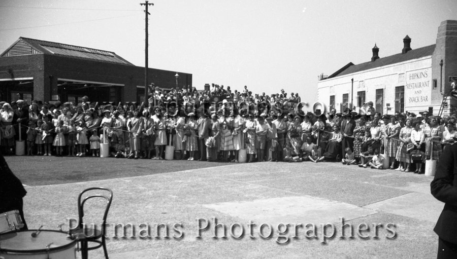 Ref 51 The crowds gathered