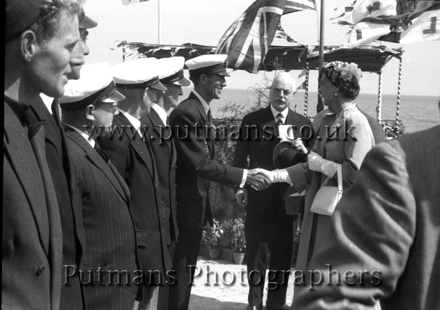 Ref 65 She was then presented to the crew - Coxswain Jonas Oxley