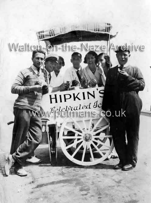 Ref 1941 Hipkins Ice Cream Cart
