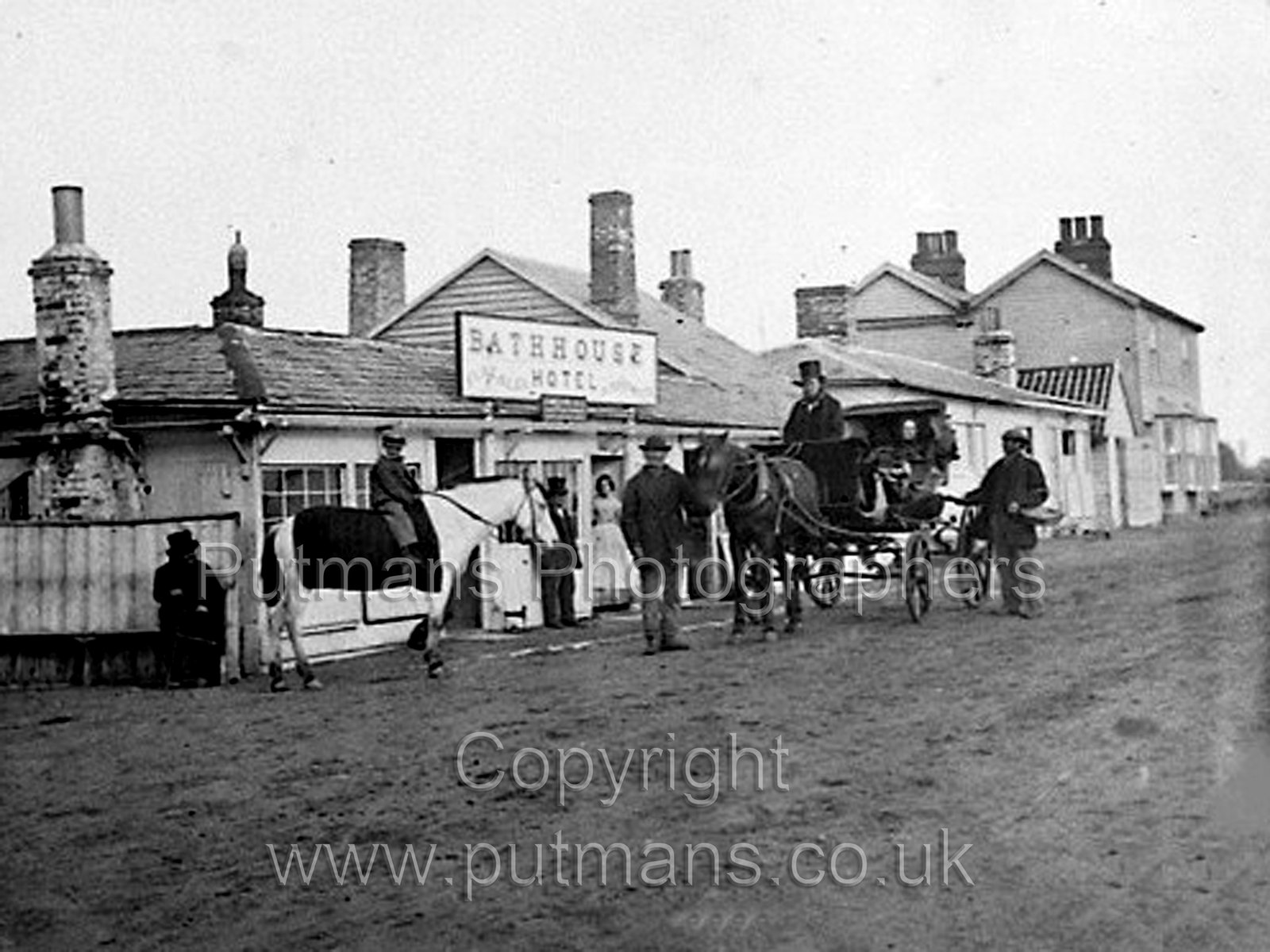 Ref 3007 Bath House Hotel 1863