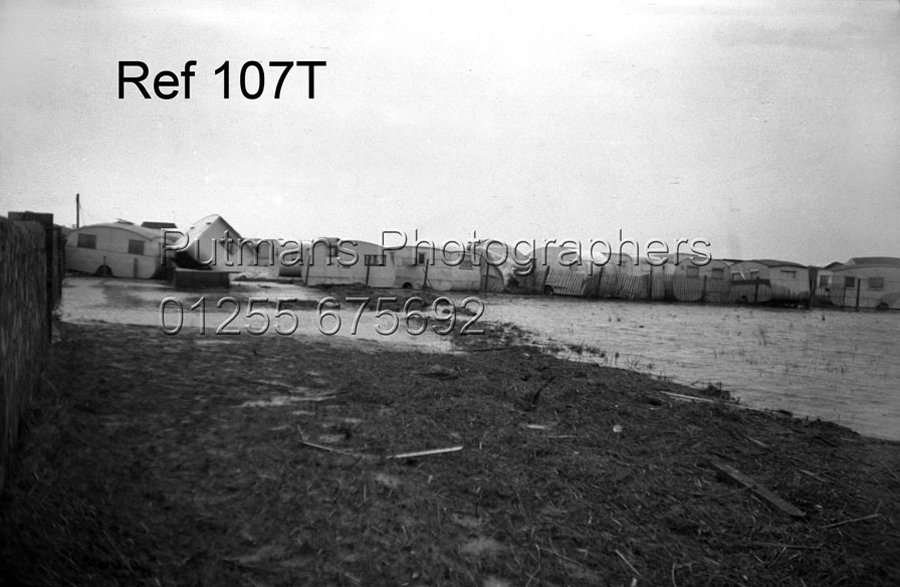 Ref 107T Coronation Camp caravans on Bath House Meadow