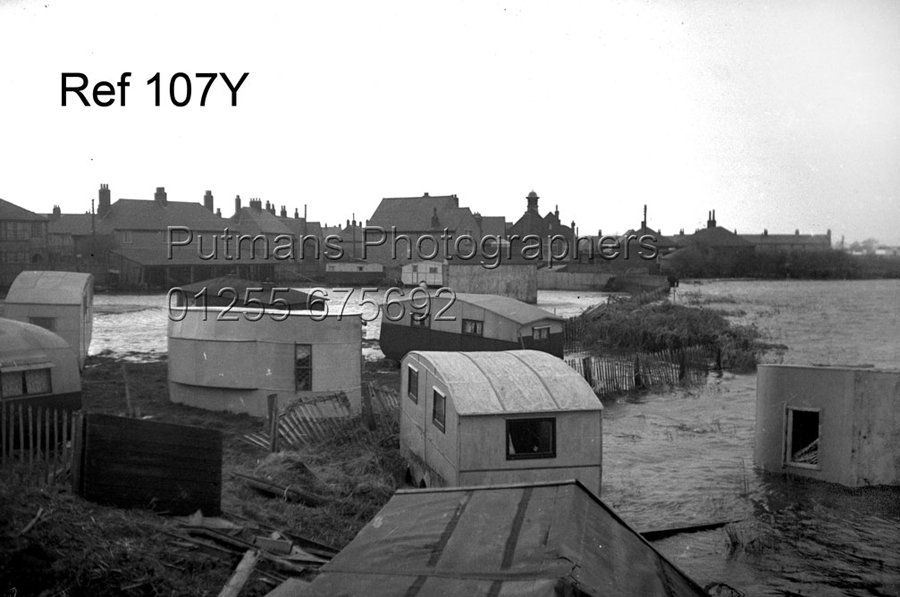 Ref 107Y Coronation Camp caravans on Bath House Meadow