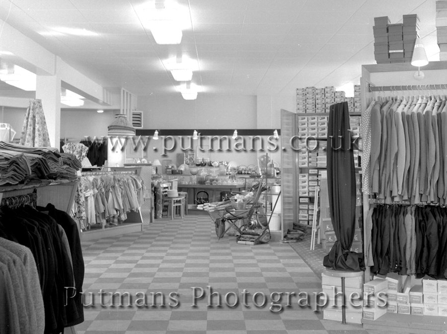 Ref 1206 Interior of Co-Op Department store 1957