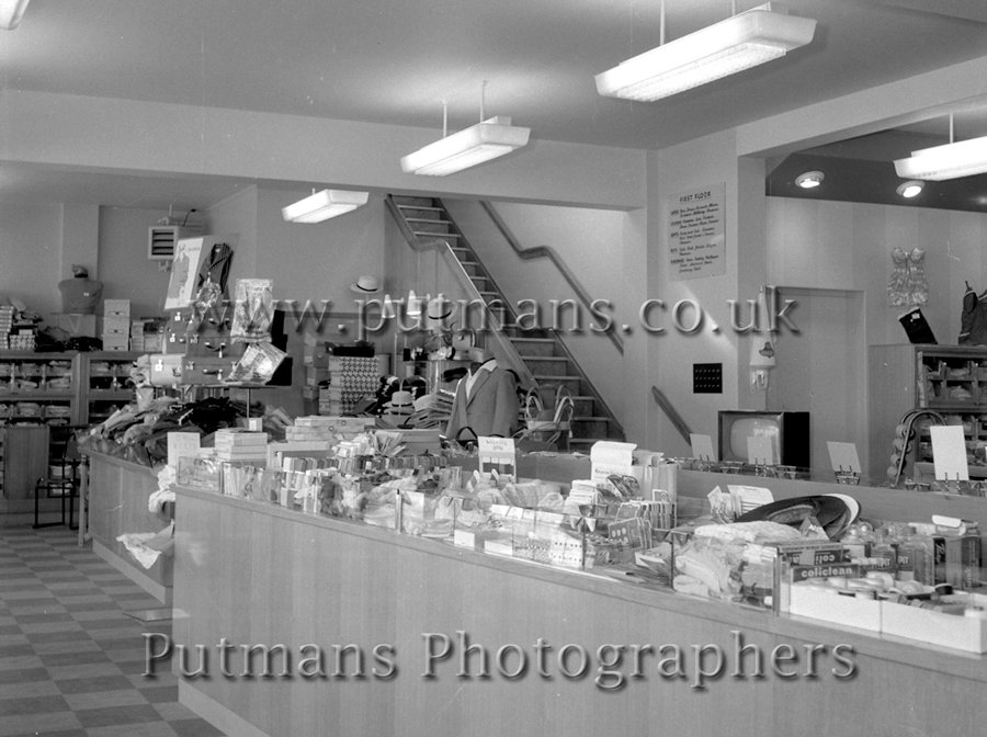 Ref 1207 Interior of Co-Op Department store 1957