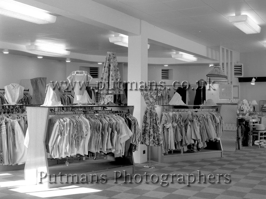 Ref 1208 Interior of Co-Op Department store 1957