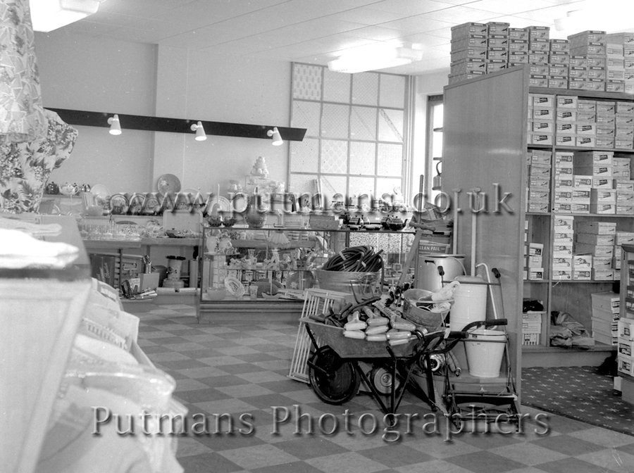 Ref 1210 Interior of Co-Op Department store 1957