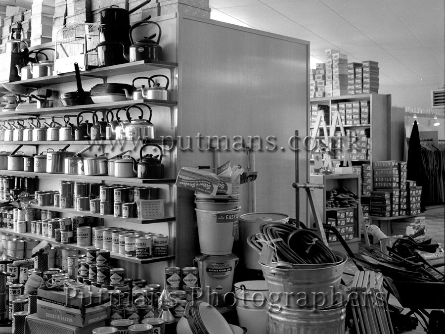 Ref 1211 Interior of Co-Op Department store 1957
