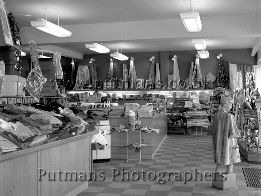 Ref 1212 Interior of Co-Op Department store 1957