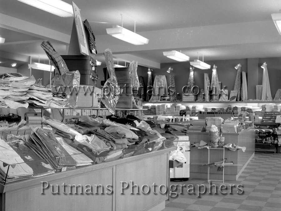 Ref 1213 Interior of Co-Op Department store 1957