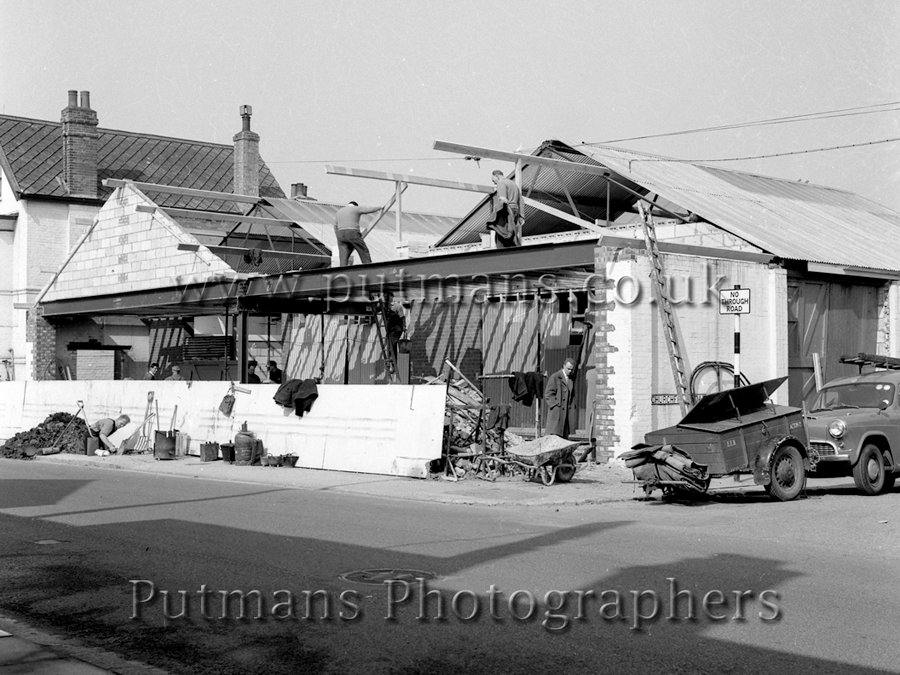 Ref 1223 High street Garage extension 1963