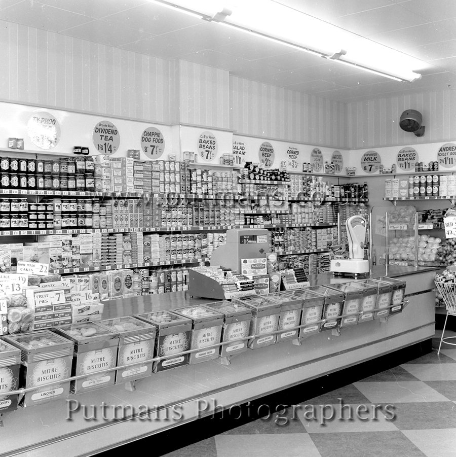 Ref 1233 International Stores Interior 1963