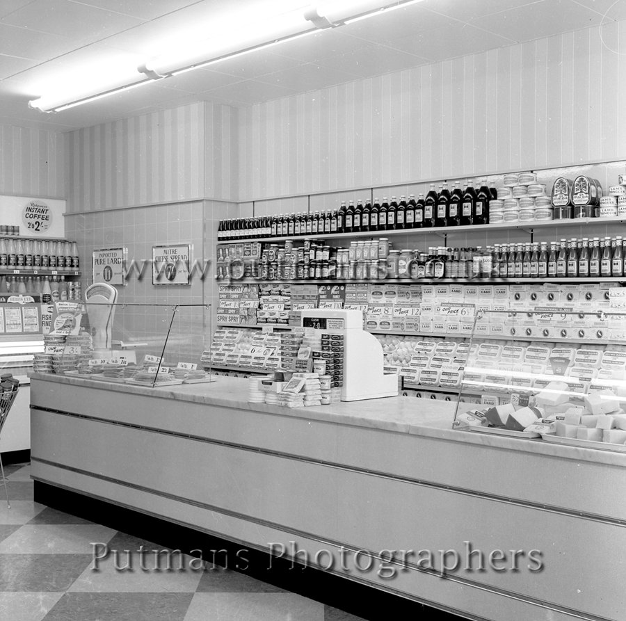 Ref 1234 International Stores Interior 1963