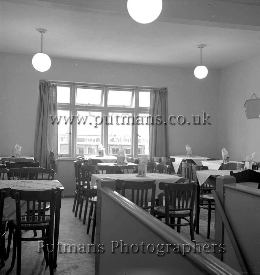 Ref 1247 Parkers Upstairs restaurant April 1949