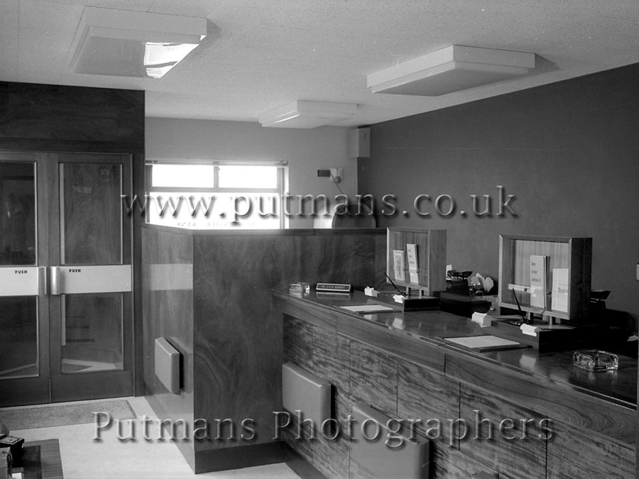 Ref 1268 Westminster Bank interior 1964