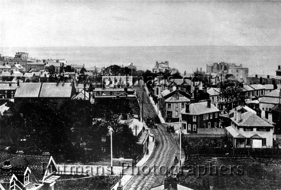 Ref 166-18A High Street from church tower