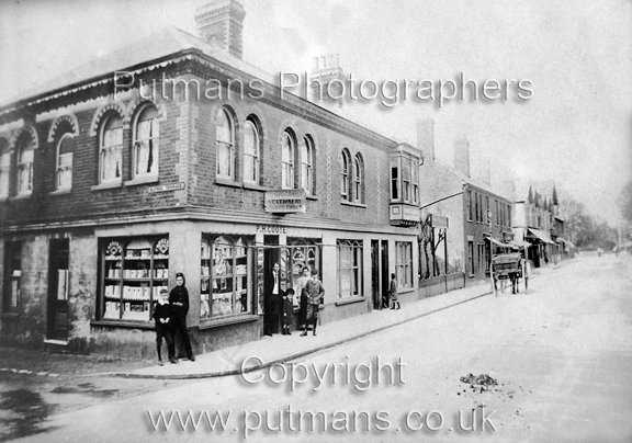 Ref 2220 Note Mill Lane is named Alfred Terrace. Coote Newsagents