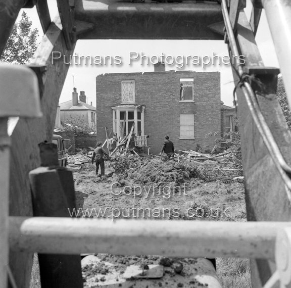 Ref 2383 Demolishing Vicarage 8th June 1976