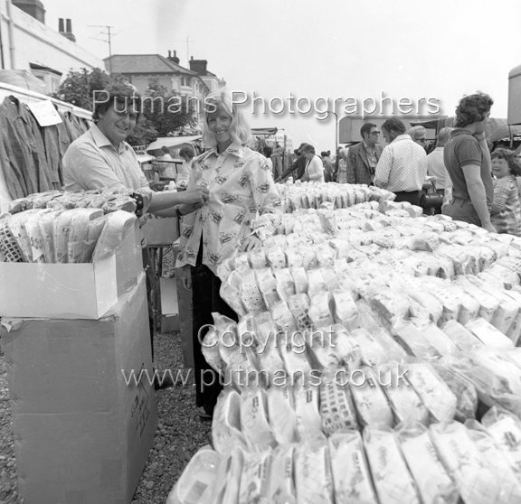 Ref 2436 Market trader July 1975