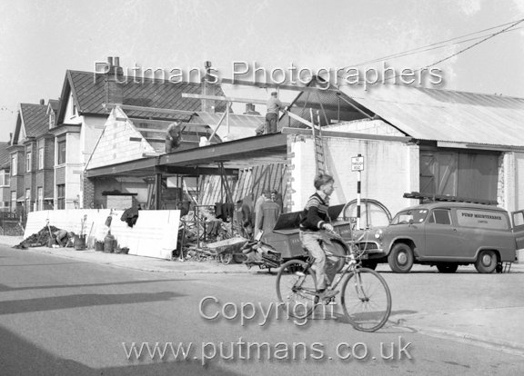 Ref 2712 High Street Garage rebuilding 1963
