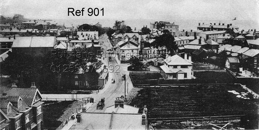 Ref 901 High Street from Church Tower pre 1903