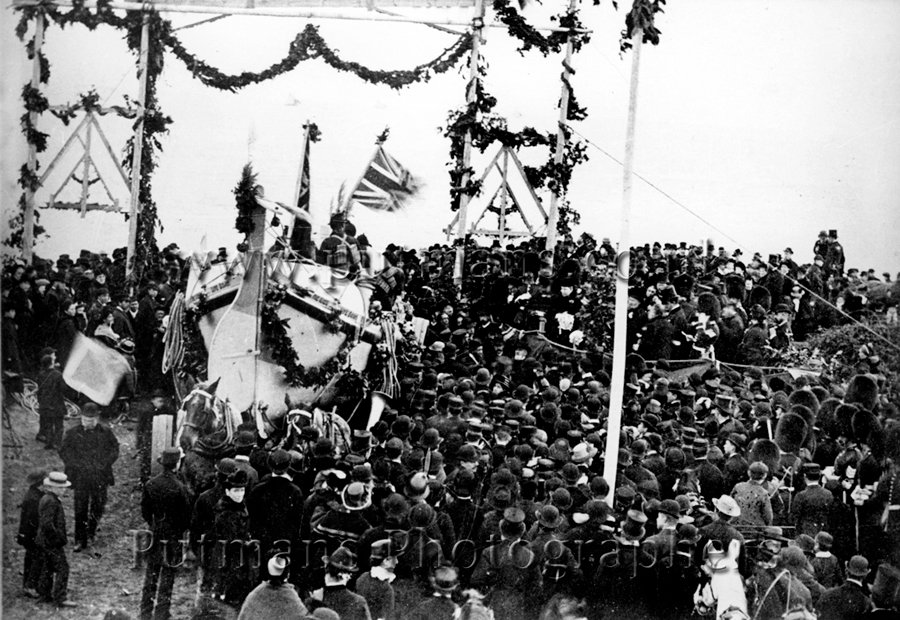 Ref 098 Naming the HAC Lifeboat 18th November 1894