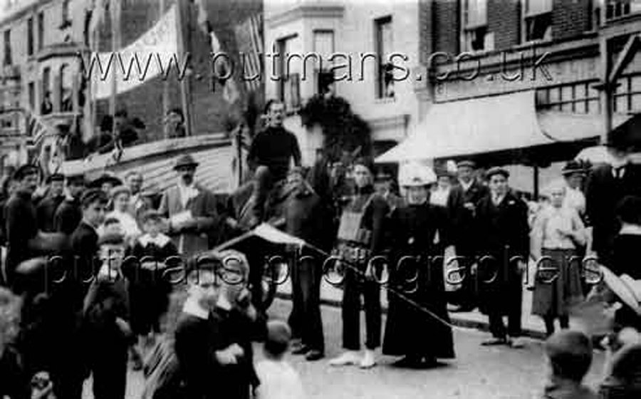 Ref 1595 True to the Core Lifeboat day - Arthur Polley on horseback