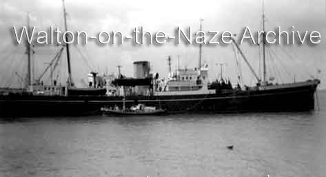 Ref 1803 May 1953 Duke of York in collision with Haitian Victory