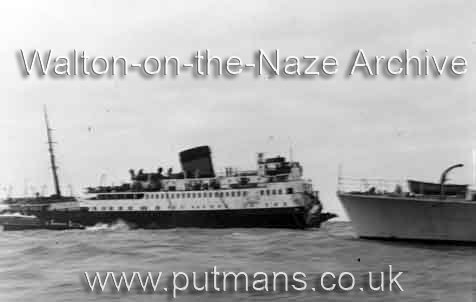 Ref 1809 May 1953 Duke of York in collision with Haitian Victory