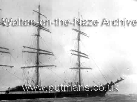 Ref 1817 Pamir 18th Jan 1952 rescue for Walton Lifeboat