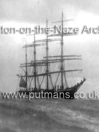 Ref 1818 Pamir 18th Jan 1952 rescue for Walton Lifeboat