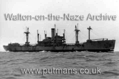 Ref 1833 Haiti Victory casualty for Walton Lifeboat 1953