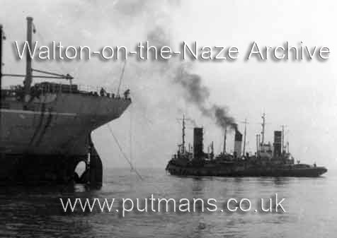 Ref 1842  Campo Grande aground on Cork Sands - January 1953