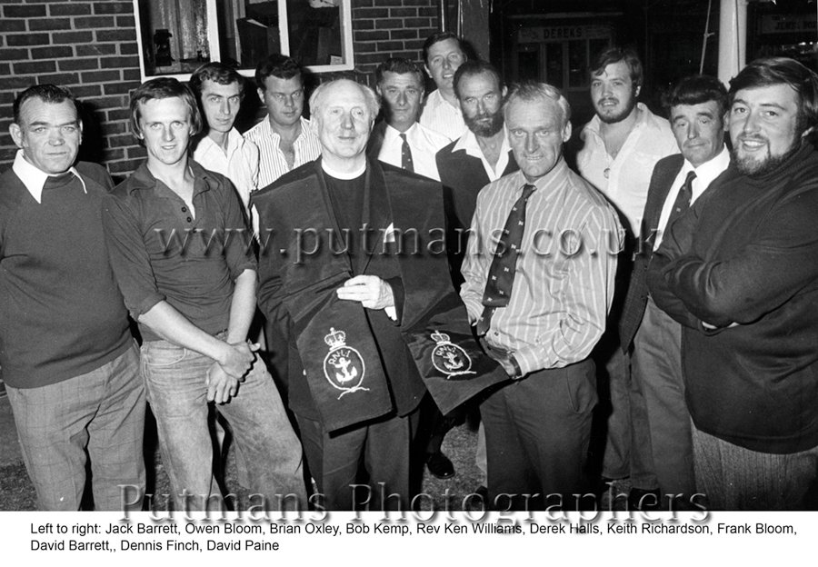 Ref LB017 Crew with Rev Ken Williams