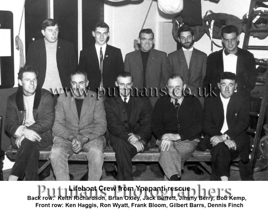 Ref LB025 Crew from Ypapanti rescue 1966