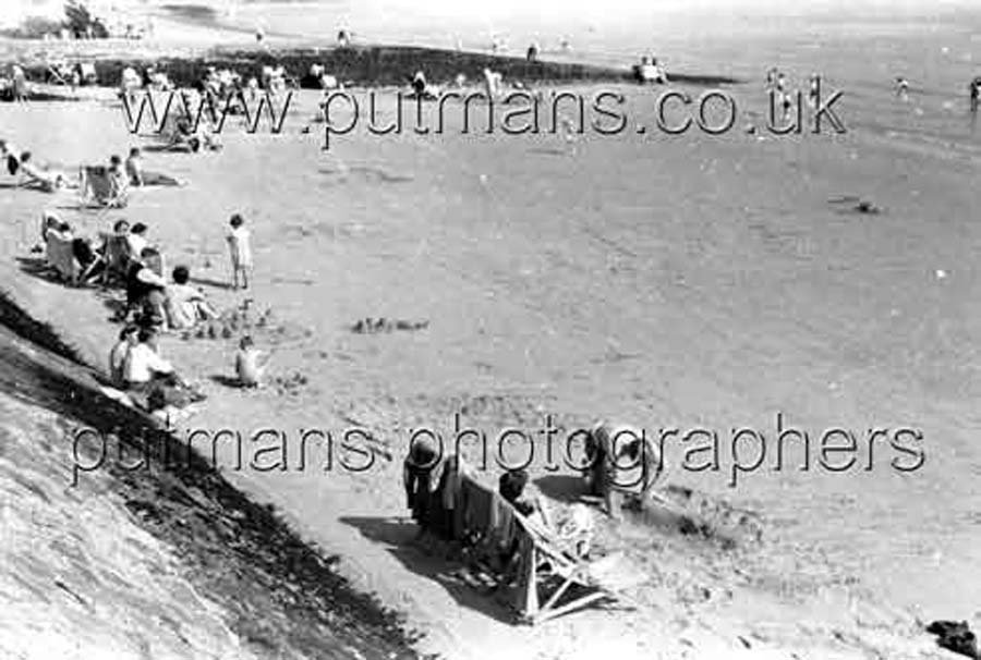 Ref 1531 Beach scene 1954
