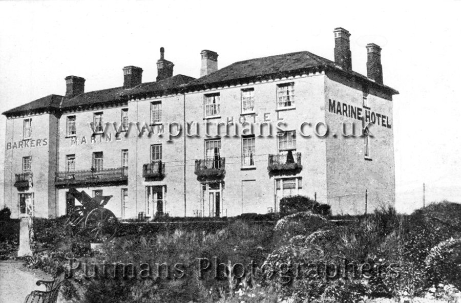 Ref 160 Marine Hotel & Memorial Gun