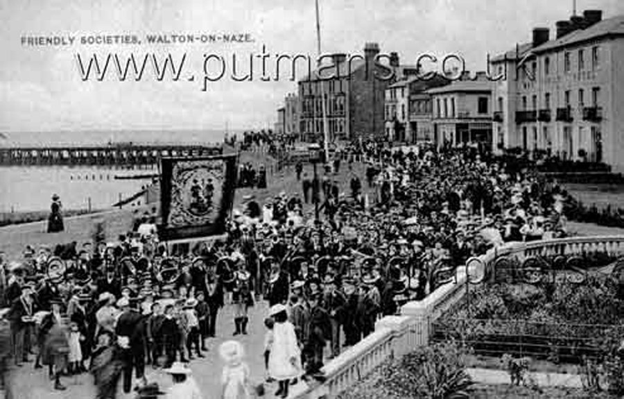 Ref 1627 Friendly Societies Parade