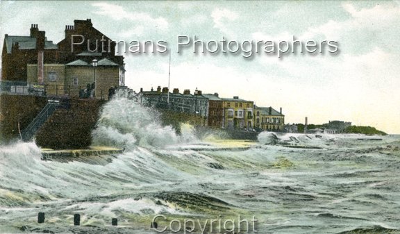 Ref 1986 Marine Parade rough seas c1900