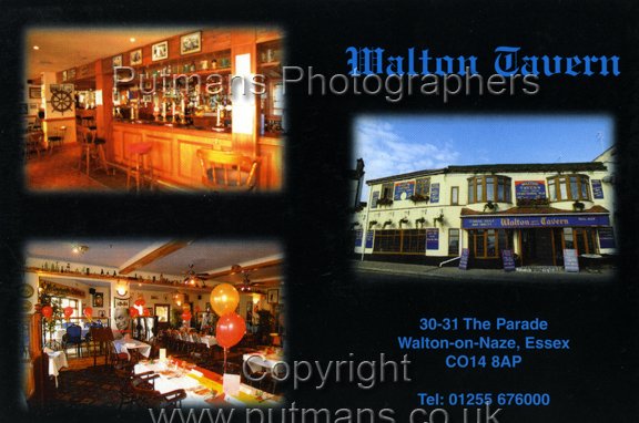 Ref 2079 Walton Tavern Postcard
