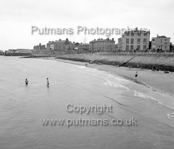 View from Albion Breakwater 1950