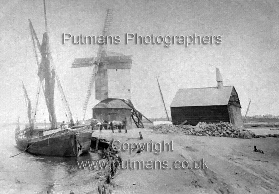 Ref 2878 Barge at the Windmill