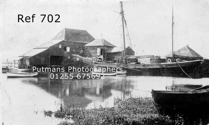 Ref 702 Water Mill with barge