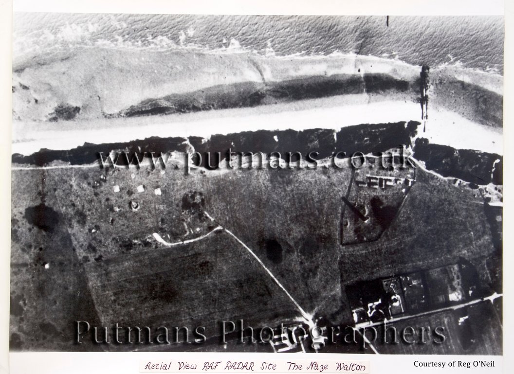 Ref 1127 RAF Aerial view of Naze Tower wartime