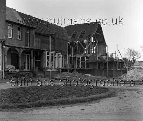 Ref 1585 Samuel Lewis Home extensions under construction Jan 1950