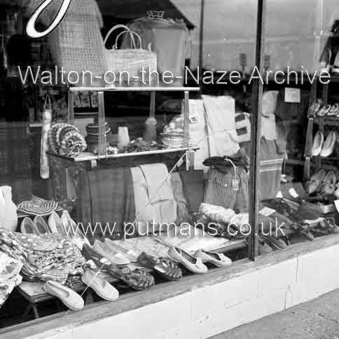 Ref 1909 Mr Merten's 'Jane' shop window 1963